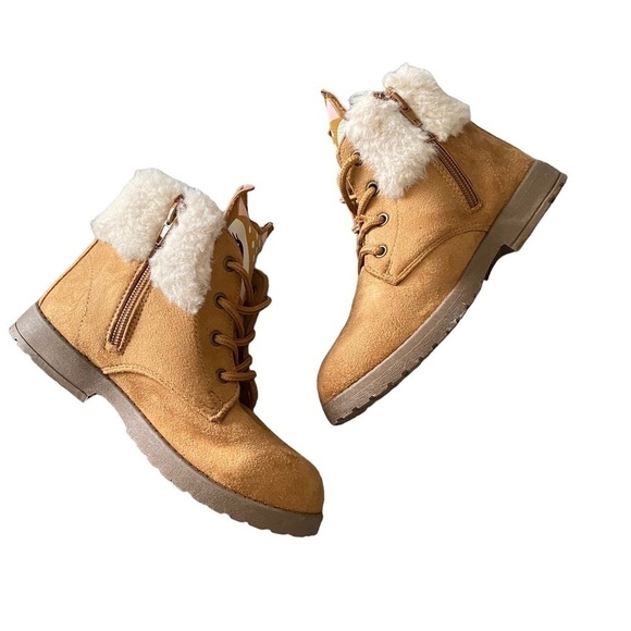 FABKIDS-DEER FACE HIKING BOOTS-SIZE 2 - Picture 6 of 9